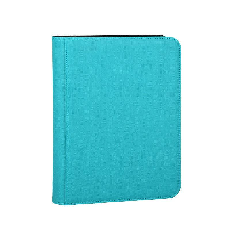 Leather Zipper Section Card Book Game Card Book Collection Book