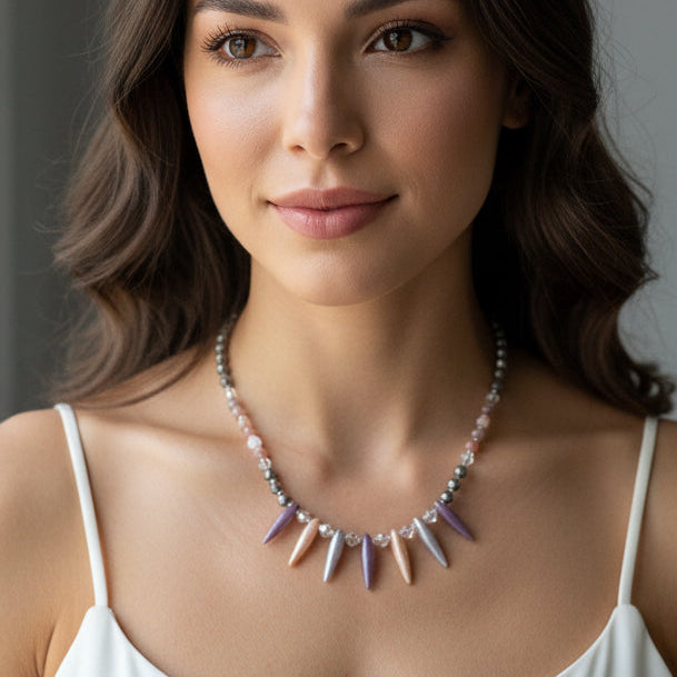 Highland Sunrise Crystal Necklace