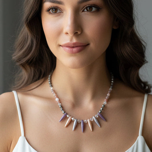 Highland Sunrise Crystal Necklace