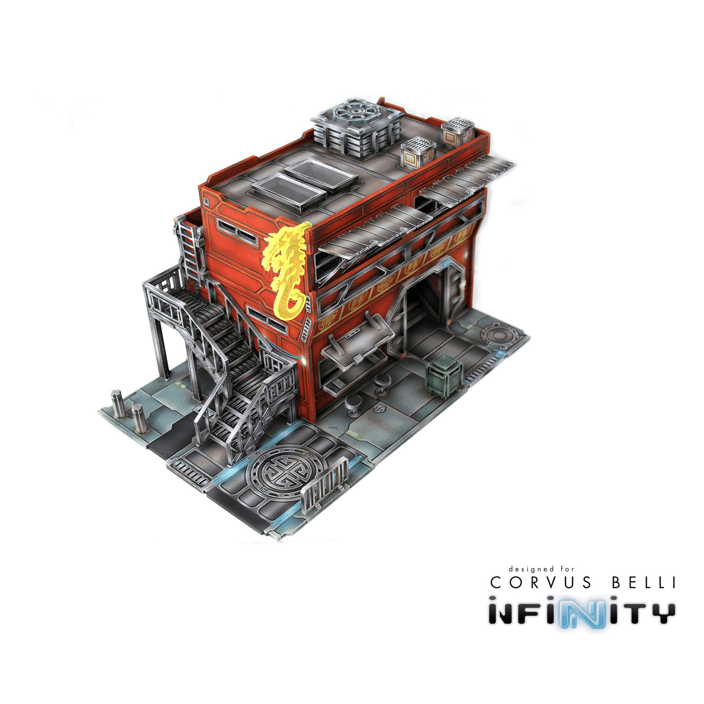 Xiguan Vendor Flat - Color Printed in Red