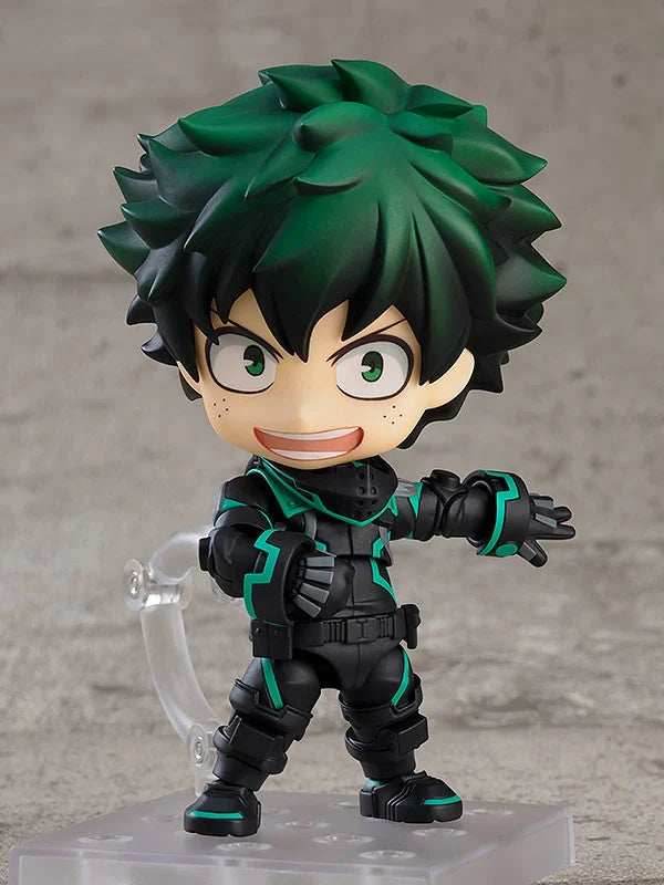 My Hero Academia The Movie: World Heroes' Mission Nendoroid 1691 Izuku Midoriya: Stealth Suit Ver. Figure - 