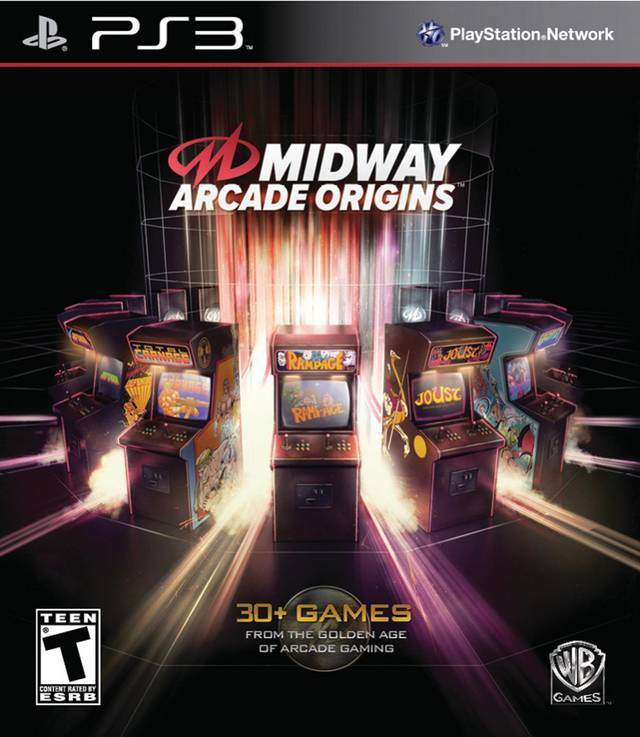 Midway Arcade Origins (Playstation 3) - Game Manual Only