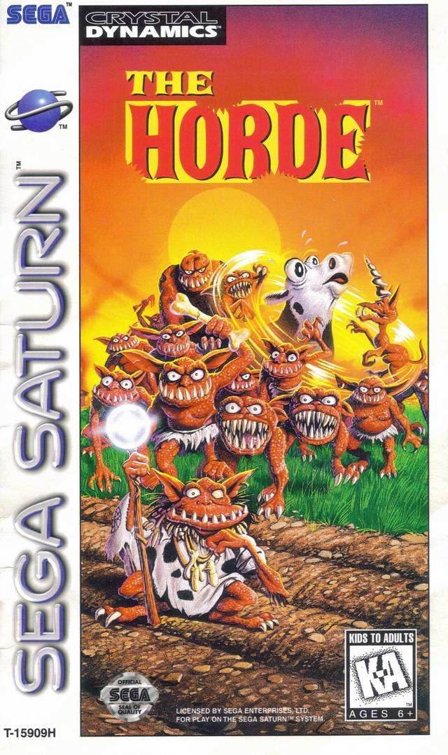 The Horde (Sega Saturn) - Game Manual Only