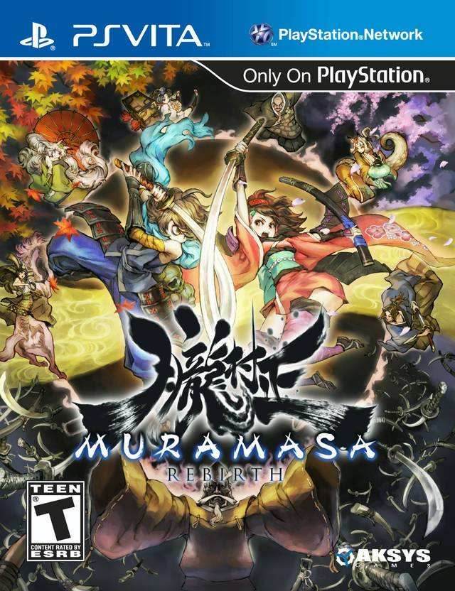 Muramasa Rebirth (Playstation Vita) - Game Manual Only