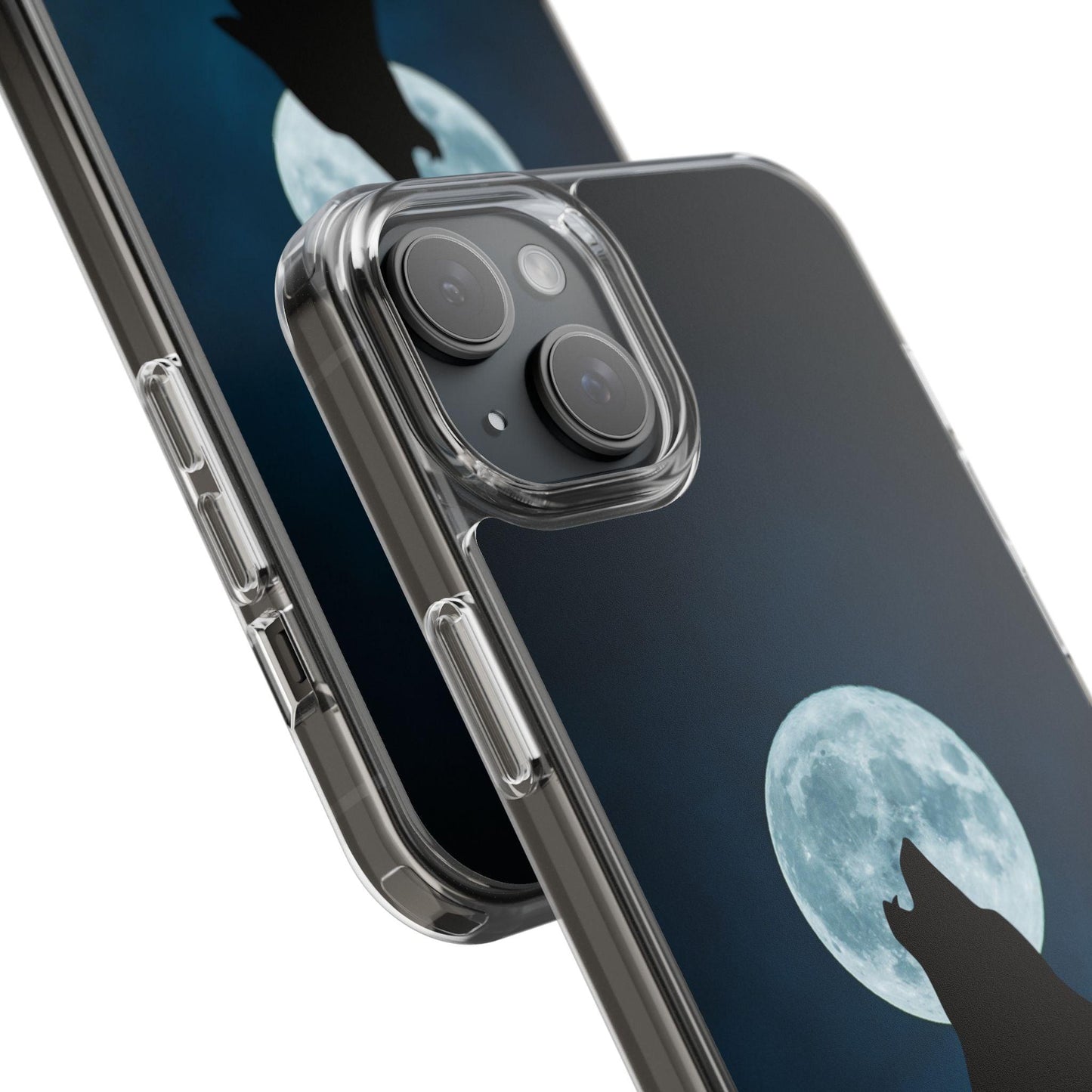 Full Moon and Wolf Clear Cases