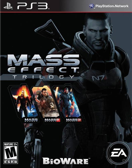 Mass Effect Trilogy (PlayStation 3) - Game Manual Only