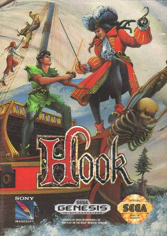 Hook (Sega Genesis) - Game Manual Only
