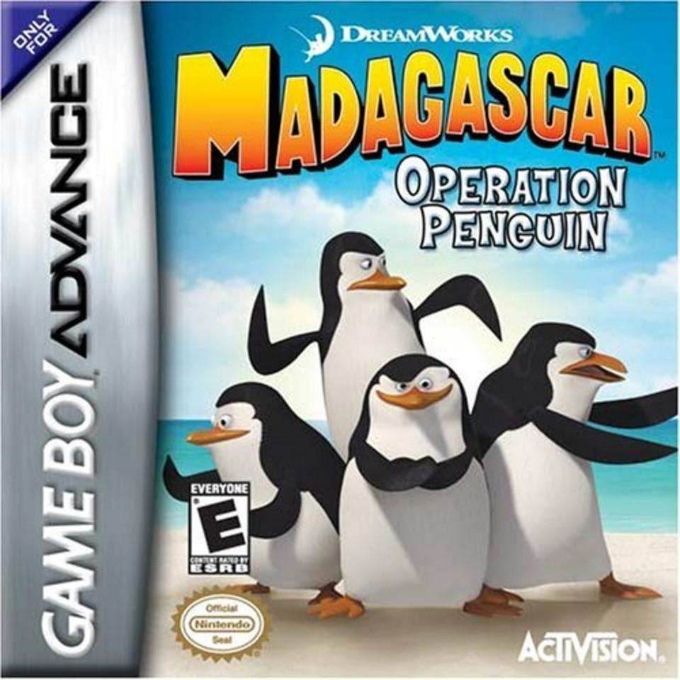 Madagascar Operation Penguin (Gameboy Advance) - Game Manual Only