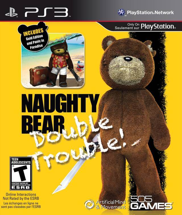 Naughty Bear Double Trouble! Edition (Playstation 3) - Game Only