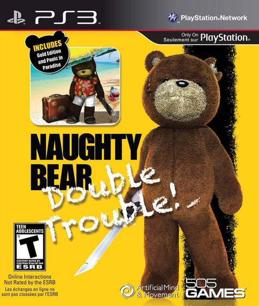 Naughty Bear Double Trouble! Edition (Playstation 3) - Game Only