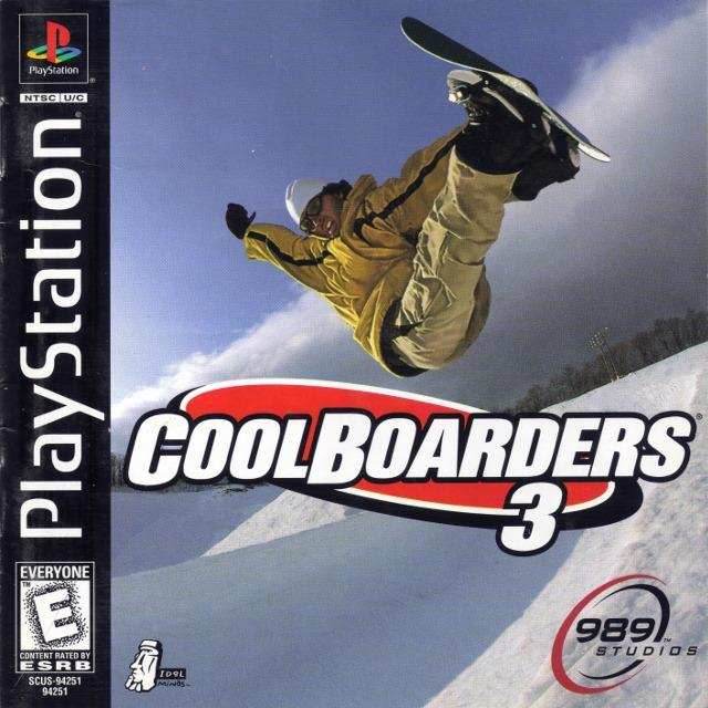 Cool Boarders 3 (Playstation) - Game Manual Only