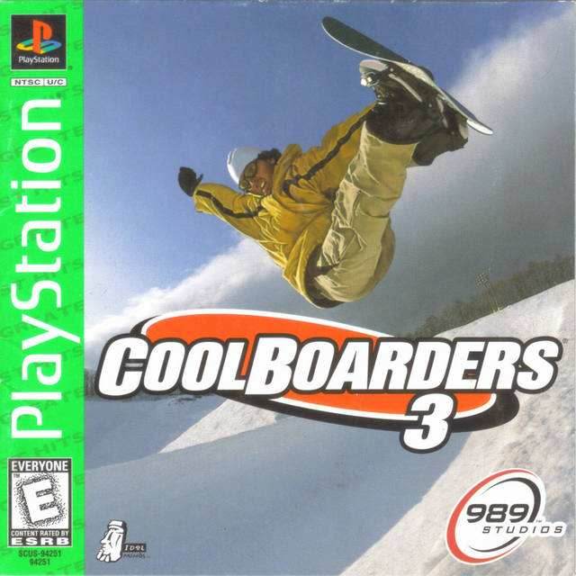 Cool Boarders 3 (Greatest Hits) (Playstation) - Game Manual Only