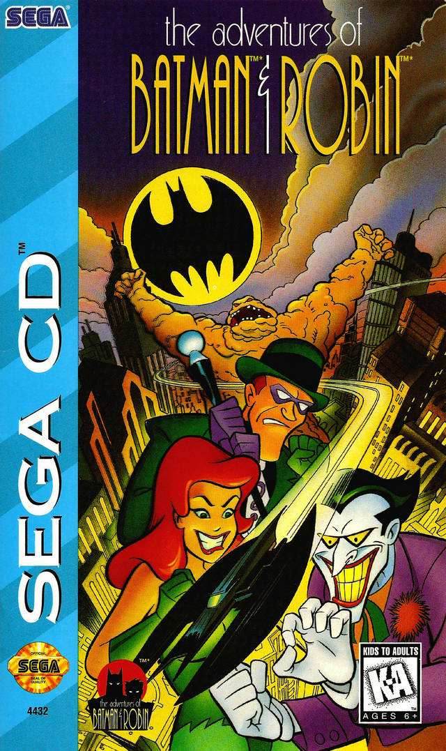 Adventures of Batman & Robin (Sega CD) - Game Manual Only