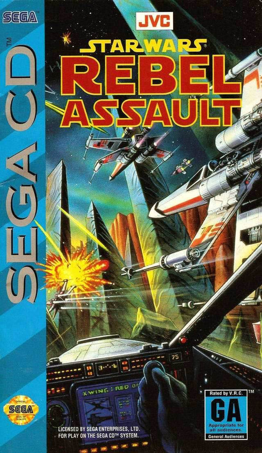 Star Wars Rebel Assault (Sega CD) - Game Manual Only
