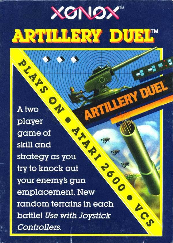Artillery Duel (Atari 2600) - Game Manual Only