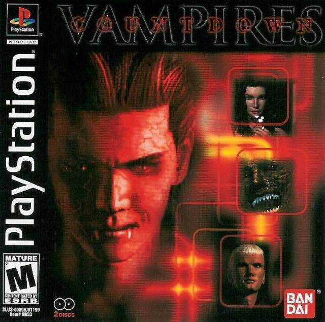 Countdown Vampires (Playstation) - Game Manual Only