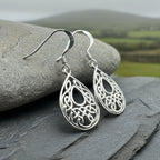 Celtic Raindrop Earrings