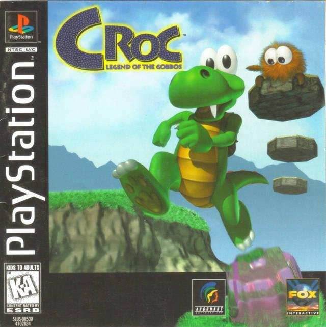 Croc Legend of The Gobbos (PlayStation) - Game Manual Only