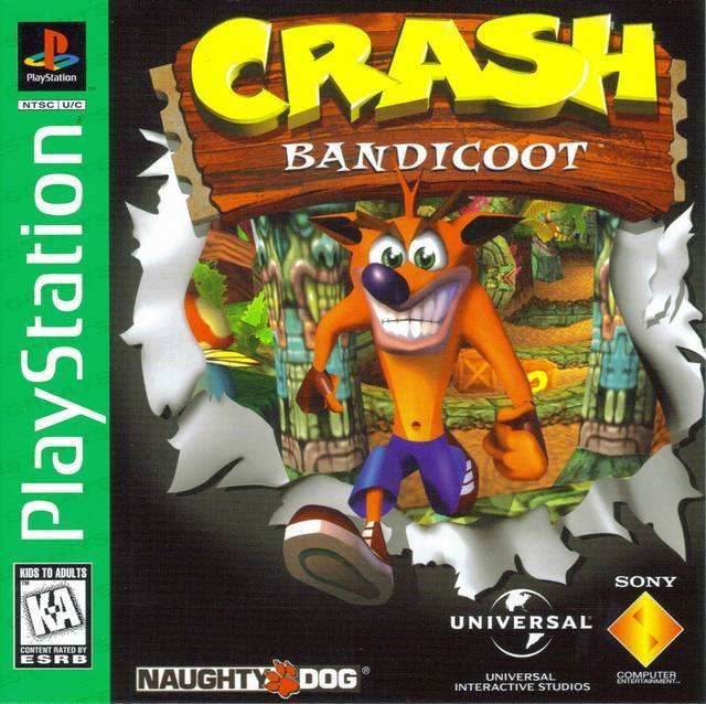 Crash Bandicoot (Greatest Hits) (Playstation) - Game Manual Only