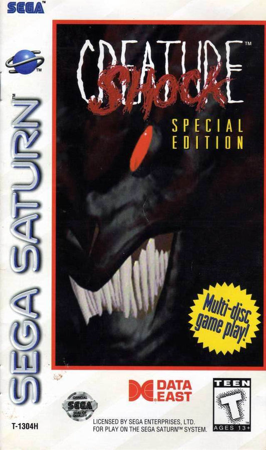 Creature Shock Special Edition (Sega Saturn) - Game Manual Only