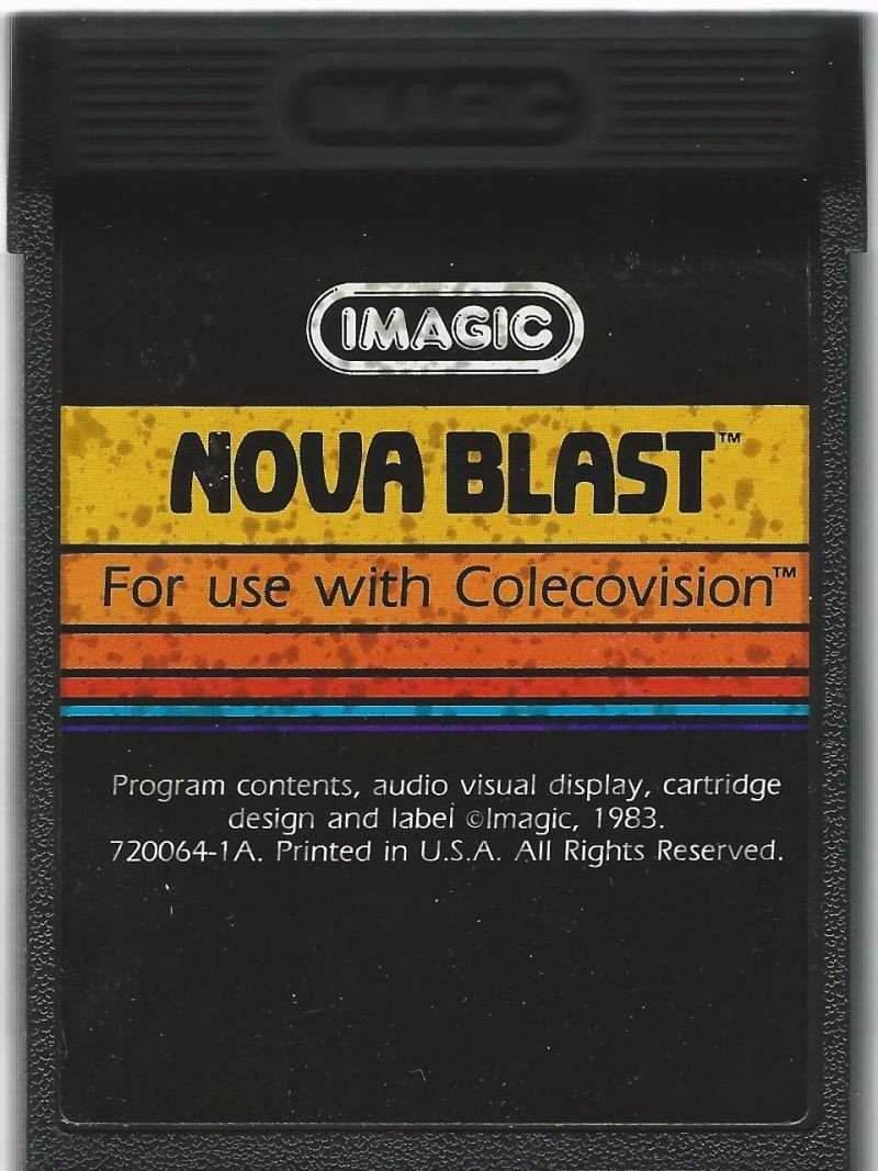 Nova Blast (Colecovision) - Game Manual Only