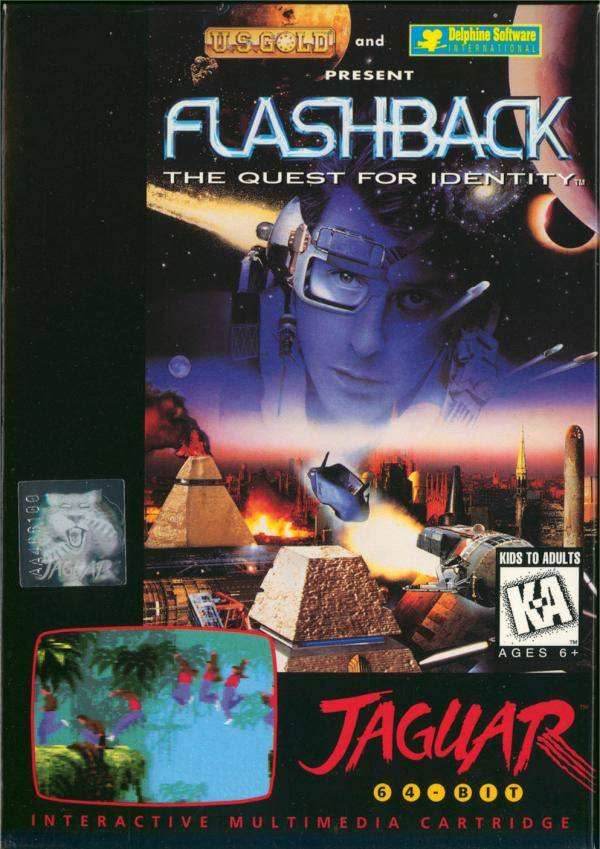 Flashback: The Quest for Identity (Atari Jaguar) - Game Manual Only
