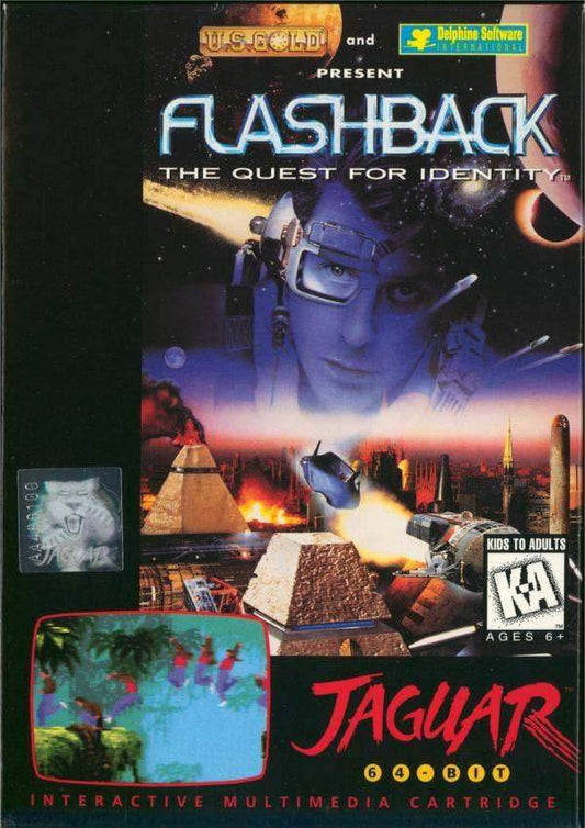 Flashback: The Quest for Identity (Atari Jaguar) - Game Manual Only