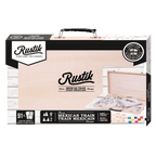 Rustik Deluxe Wood Case: Mexican Train Game - 