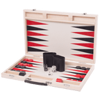 Rustik Deluxe Wood Case: Backgammon - 