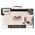 Rustik Deluxe Wood Case: Backgammon - 