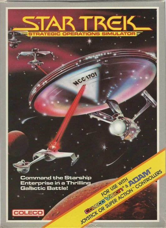 Star Trek: Strategic Operations Simulator (Colecovision) - Game Manual Only