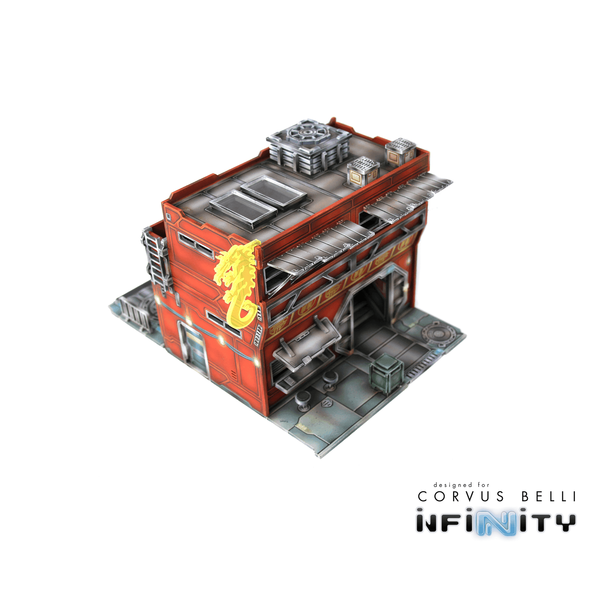 Xiguan Vendor Flat - Color Printed in Red