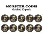 Monster Coins - Goblin - 10 Pack