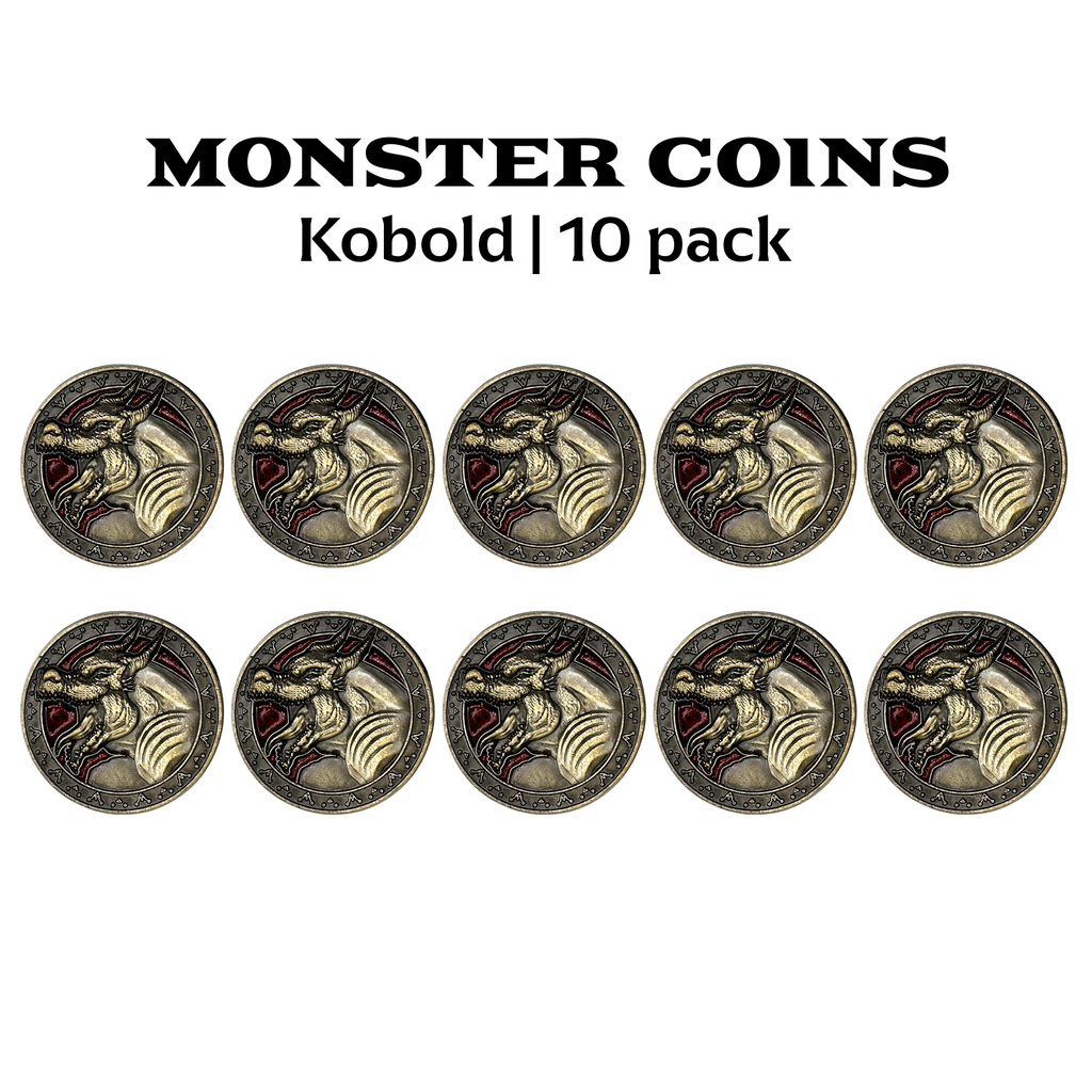 Monster Coins - Kobolds - 10 Pack