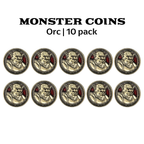 Monster Coins - Orcs - 10 Pack