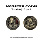 Monster Coins - Zombies - 10 Pack