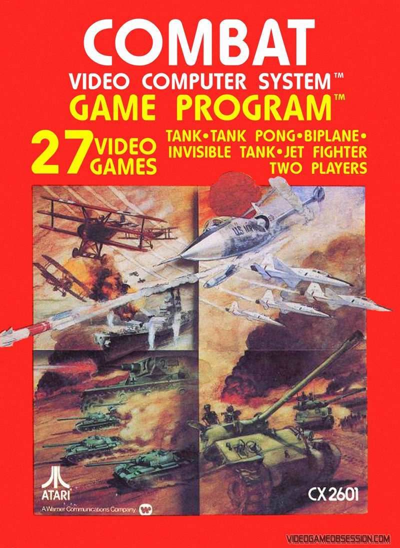 Combat (Atari 2600) - Game Manual Only