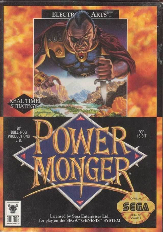 Power Monger (Sega Genesis) - Game Manual Only