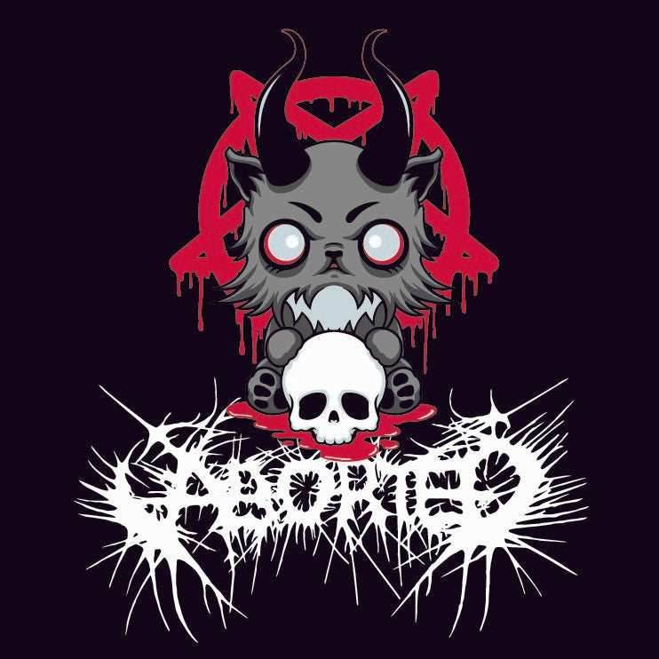 FootClothes x Aborted Death Kitty Crew Socks - 