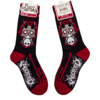 FootClothes x Aborted Death Kitty Crew Socks - 
