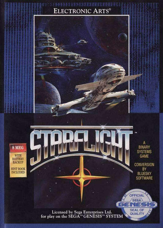 Starflight (Sega Genesis) - Game Manual Only