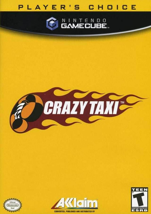Crazy Taxi (Player's Choice) (Gamecube) - Game Manual Only
