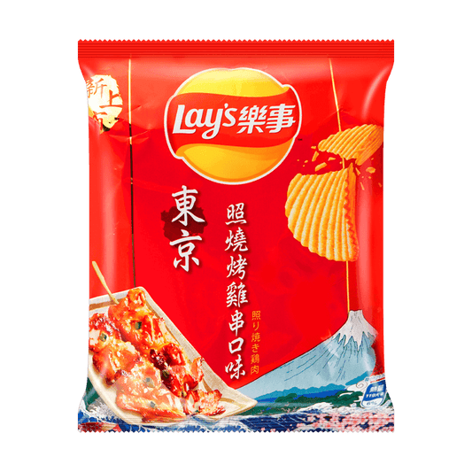 Lay's Taiwan Potato Chips Tokyo Yakitori Flavor 34g - 