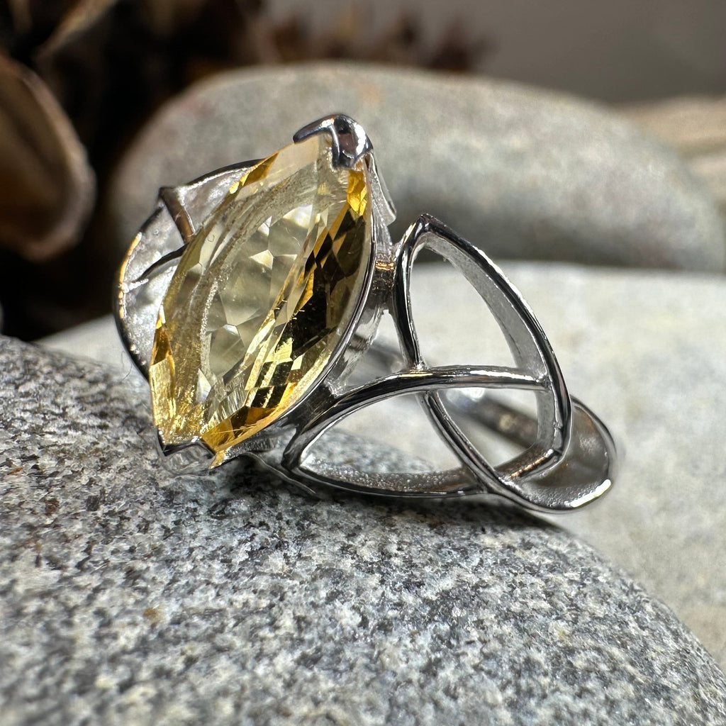 Millicent Celtic Trinity Knot Ring