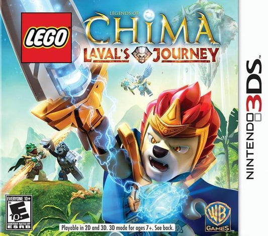 LEGO Chima Laval's Journey (Nintendo 3DS) - Game Manual Only