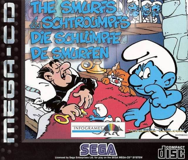 The Smurfs [European Import] (Sega CD) - Game Manual Only