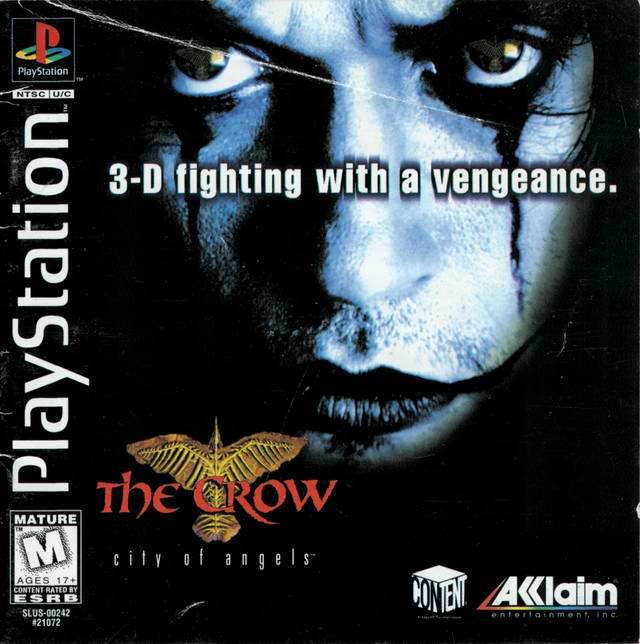 The Crow: City of Angels (Playstation) - Game Manual Only