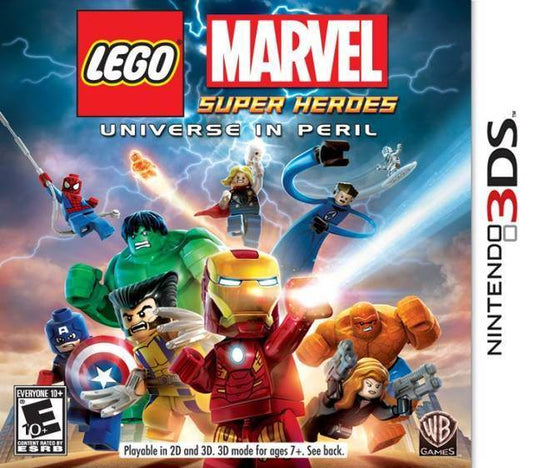 LEGO Marvel Super Heroes: Universe In Peril (Nintendo 3DS) - Game Manual Only