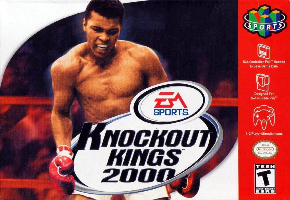 Knockout Kings 2000 (Nintendo 64) - Game Manual Only
