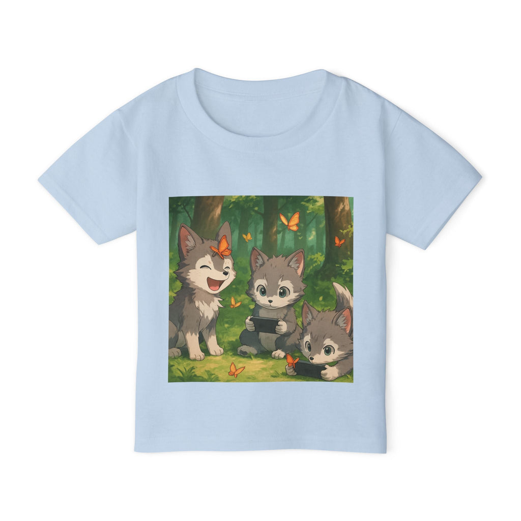 Little Xp wolf Gamer's toddler t-shirt